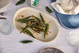 SERVIERTELLER NATURWEISS