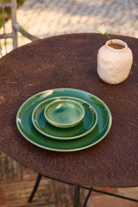 TAPAS TELLER KLASSIK SMARAGDGRÜN