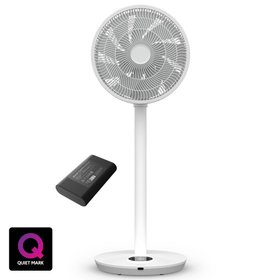 Duux Whisper Flex 2 White + Battery Pack DXCF89 Fan