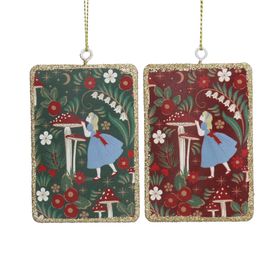 Alice in Wonderland Playing Card Decoration