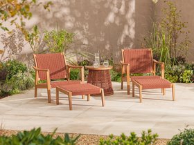 Stanley Rope Lounge Chair & Table