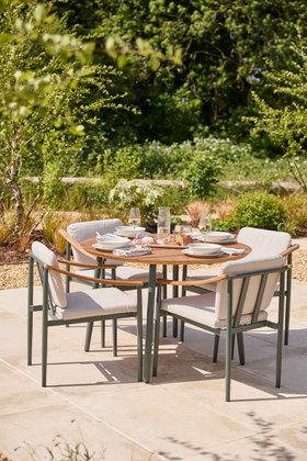 Hampstead Metal Round Dining Set