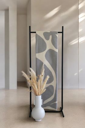 RIEMA XL Kuscheldecke BJÖRK aus recycelter Baumwolle, Made in Germany