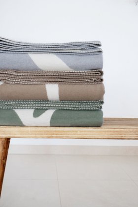 RIEMA Kuscheldecke BJOERK, XL, extra lang, braun