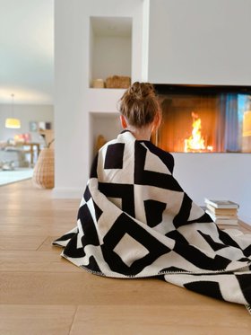 RIEMA kuschelige Wohndecke LASSE Made in Germany