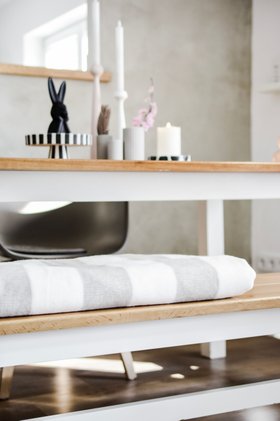 riema frühlingshafte und kuschelige STINE in grau - MADE IN GERMANY