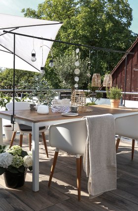 RIEMA leichte Wohndecke Sommer Fischgrät, taupe, outdoor