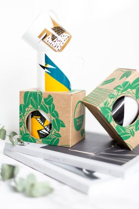 4 Bird Mugs