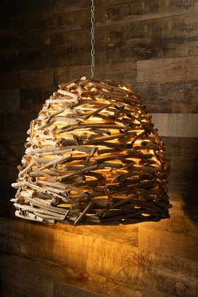 Indigenous Driftwood Pendant Light