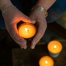 Hygge Coffee Cup Candle