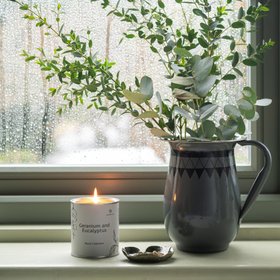 Geranium and Eucalyptus Candle