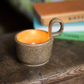 Artisan Stoneware Tea Light Holders