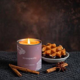 Stroopwafel Candle