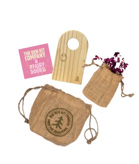 THE FAIRY DOOR KIT (Stocking filler, outdoor toys, eco friendly, garden play, craft, Christmas