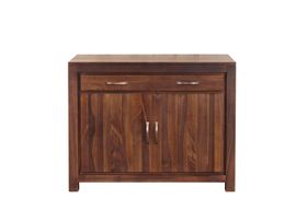 Orsina Solid Walnut Hideaway Desk