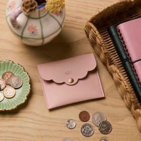 Personalised Scallop Mini Pouch
