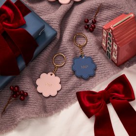 Personalised Scallop Key Ring