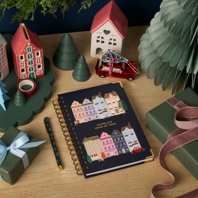 Personalised Home Of Ideas Hardback Notebook