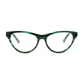 Audrey Cat Eye Glasses - Teal Sea