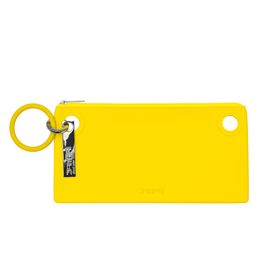 Pochette silicone a mano - giallo