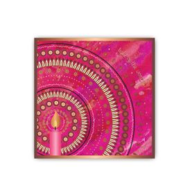 Light of the World Pink Amanya Design Canvas