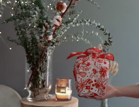 Wrapuccino Furoshiki Fabric Wrap