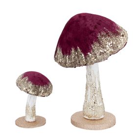Burgundy Velvet Mushroom