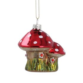 Double Toadstools Bauble