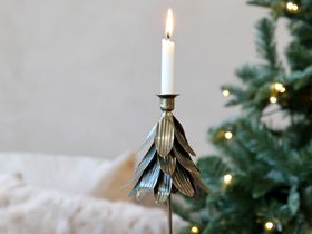 Christmas Tree Candlestick Stake