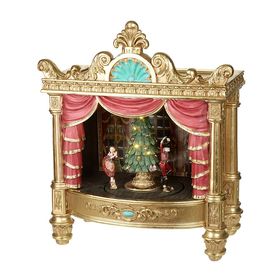 Spinning Christmas Music Box - The Nutcracker Theatre