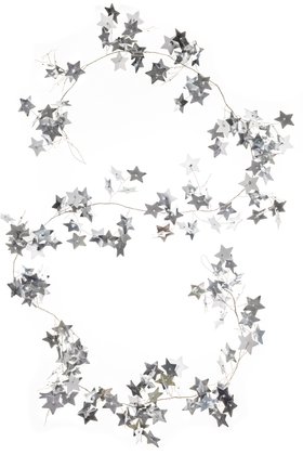 Silver Star Garland