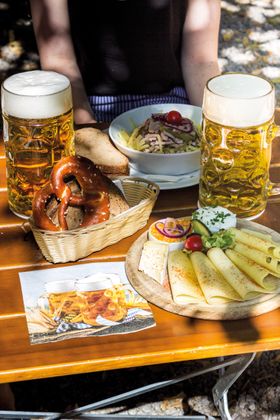 Servietten Beer mug