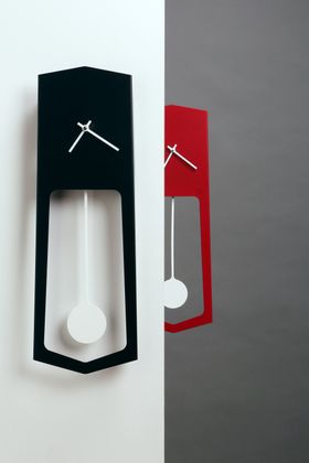 Aika orologio da muro nero - COVO