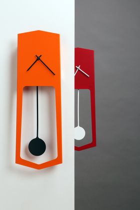 Aika orologio da muro arancione - COVO