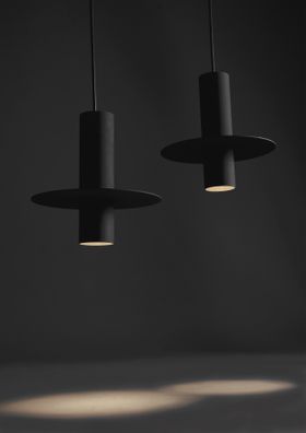 Kreis - lampade a sospensione nere
