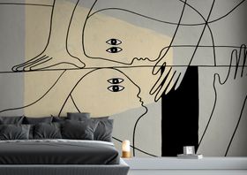 Carta da parati artigianale KW0503