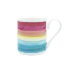 Rainbow Stripe Mug 