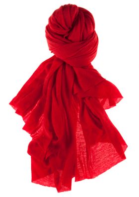 Scialle 100% cashmere taglio al vivo