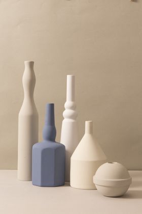 Le Morandine, vasi in ceramica, design  Sonia Pedrazzini