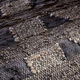 Nadiki Recycled Leather Rug