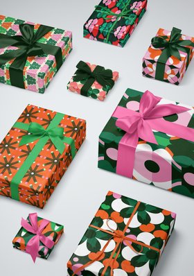 New: Storigraphic Christmas Wrapping Papers — FSC, Recyclable