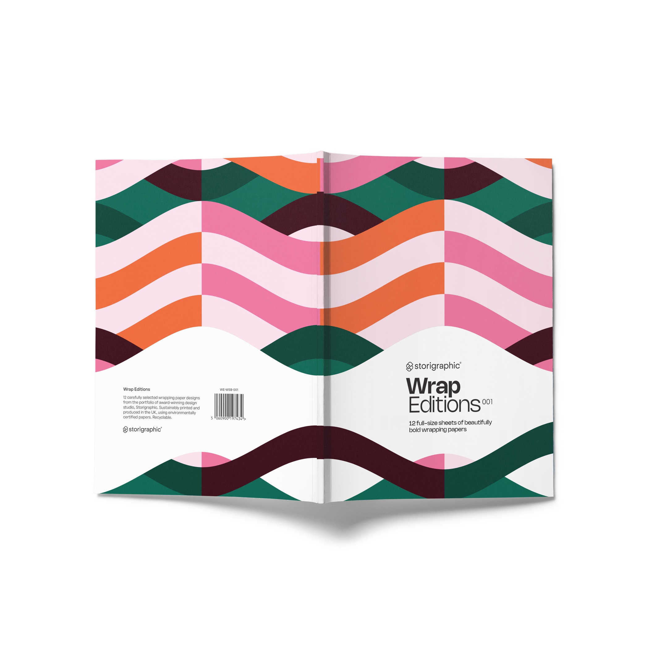 New: Wrap Editions 001  — book of 12 beautiful papers for individuals, makers, crafters, designers, and creative enthusiasts