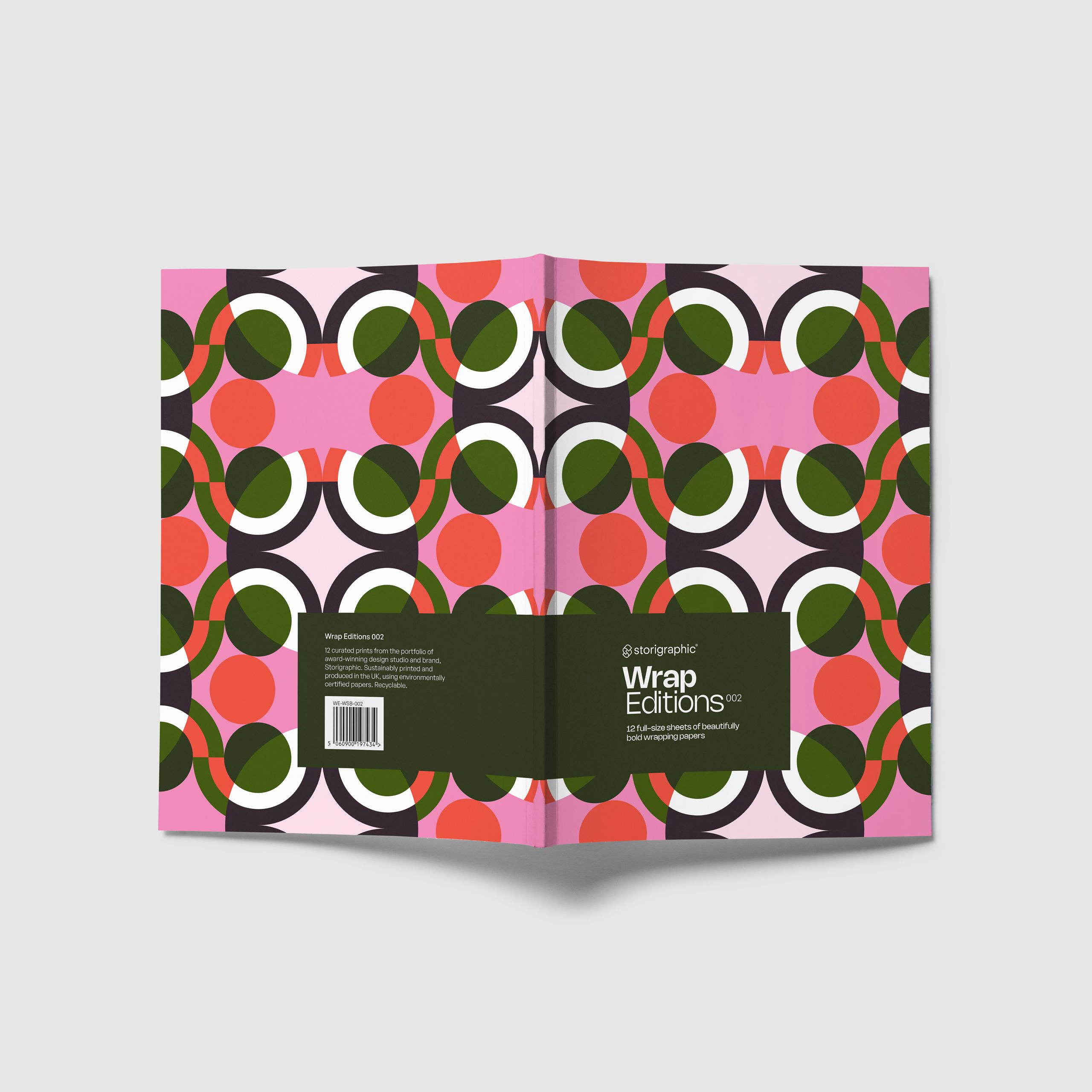New: Wrap Editions 002  — book of 12 beautiful papers for individuals, makers, crafters, designers, and creative enthusiasts