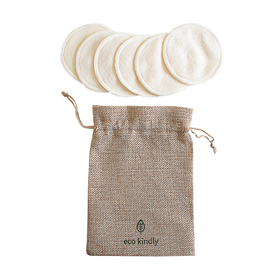 Reusable Bamboo Makeup Pads x 6 - Eco Kindly