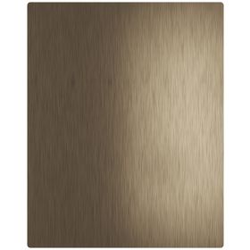 Metallico Brushed Brass Self-Adhesive Metal Splashback 600mm x 750mm