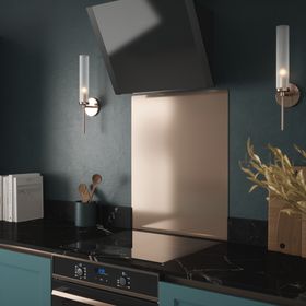 Metallico Brushed Copper Self-Adhesive Metal Splashback 600mm x 750mm
