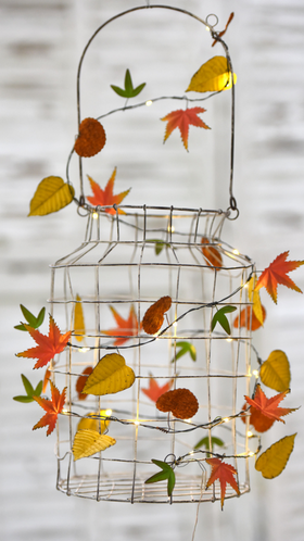 Autumn Leaves Fairy Lights