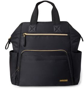 Skip Hop Mainframe Wide Open Backpack Changing Bag - Black