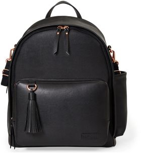 Skip Hop Greenwich Simply Chic Backpack Changing Bag - Black