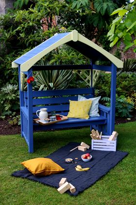 Peregrine Blue Wood Paint